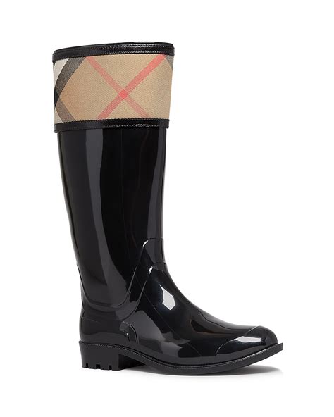 burberry crosshill rain boot|burberry rain boots bloomingdale.